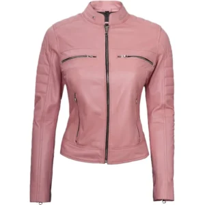 womens-cafe-racer-pink-quilted-biker-jacket