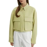 Green Cropped Jacket Image