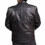 Lambskin Leather Jacket Mens Back