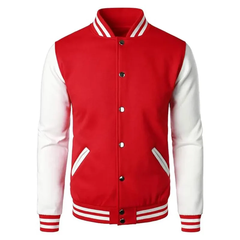 Red And White Letterman Jacket