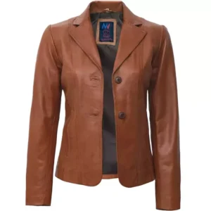 Womens Tan Blazer