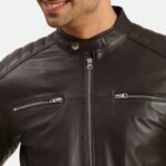 Brown Biker Jacket