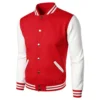 letterman jacket red white letterman jacket red white