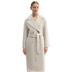 long white wool coat womens front