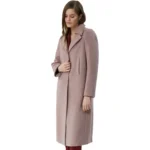 pale pink wool coat left