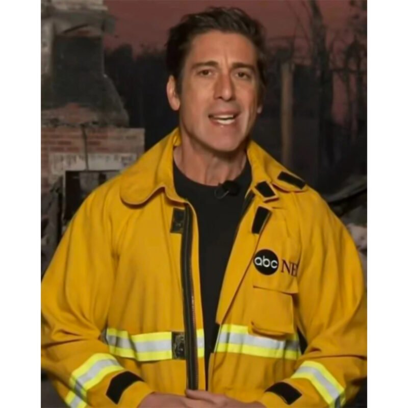 David Muir Fire Jacket