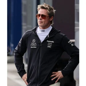 F1 2025 Brad Pitt Black Hoodie