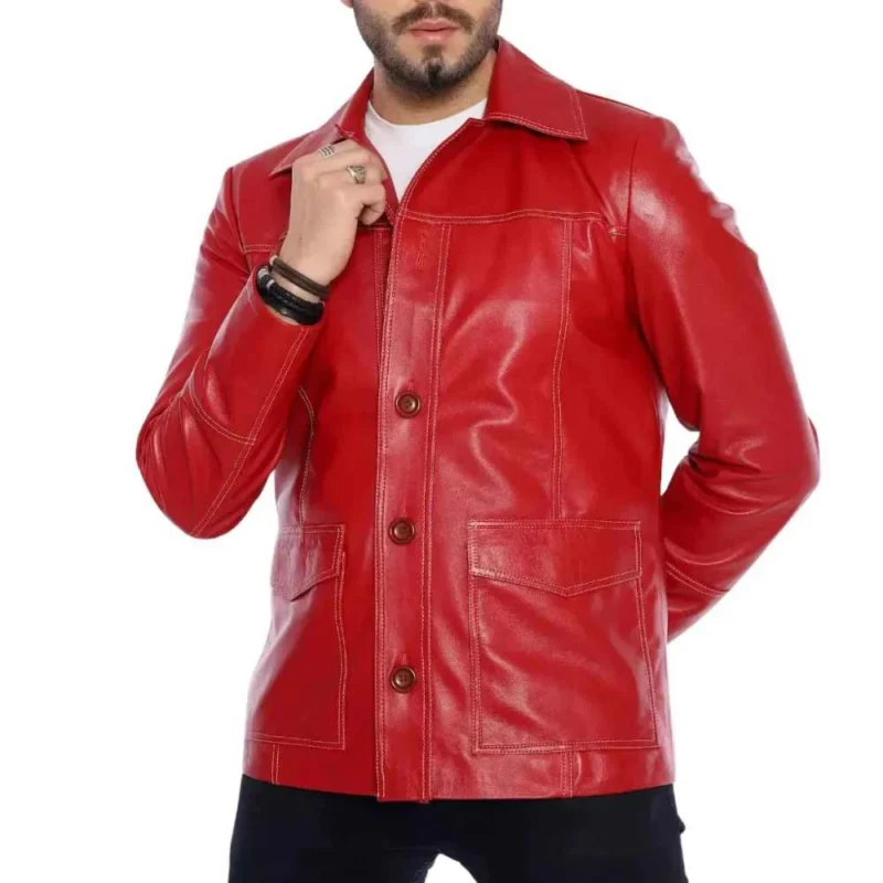 Fight Club Leather Jacket