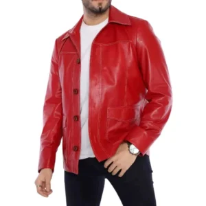 Fight Club Tyler Durden Leather Jacket