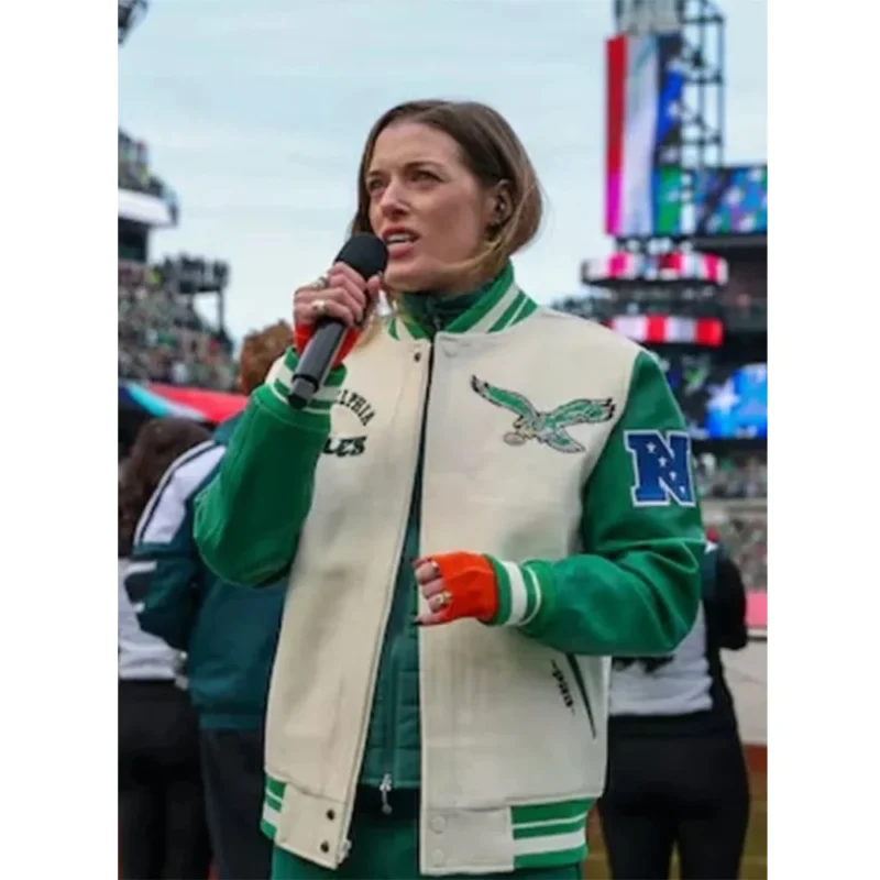 Mary Kate Morrissey Eagles Varsity Jacket