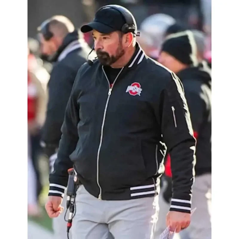 Rayan Day Ohio State Black Jacket