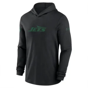 Robert Saleh NY Jets Black Hoodie