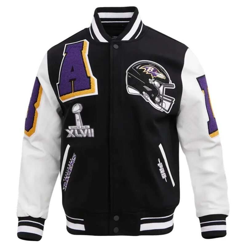 Baltimore Ravens Varsity Jacket