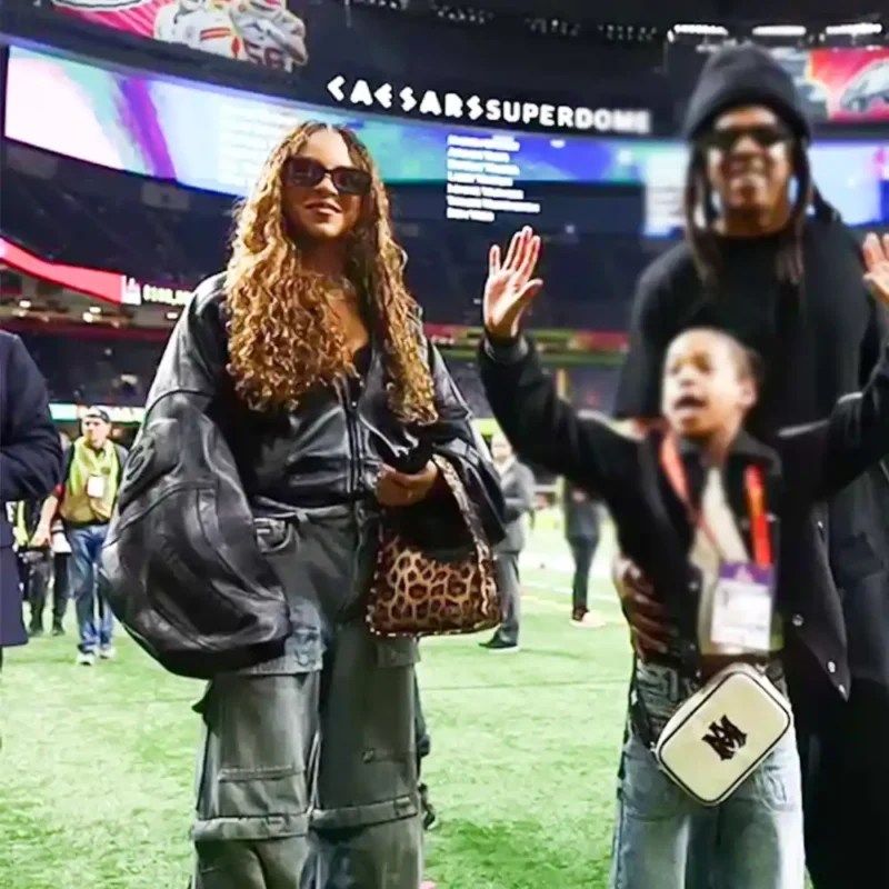 Beyonce Super Bowl 2025 Black Jacket