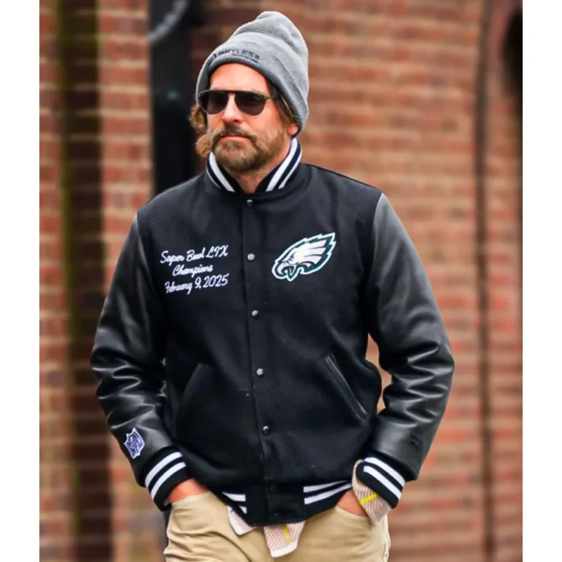 Bradley Cooper NYC Black Eagles Jacket