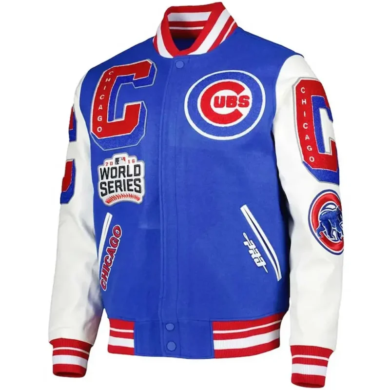 Chicago Cubs Mash Up Varsity Jacket