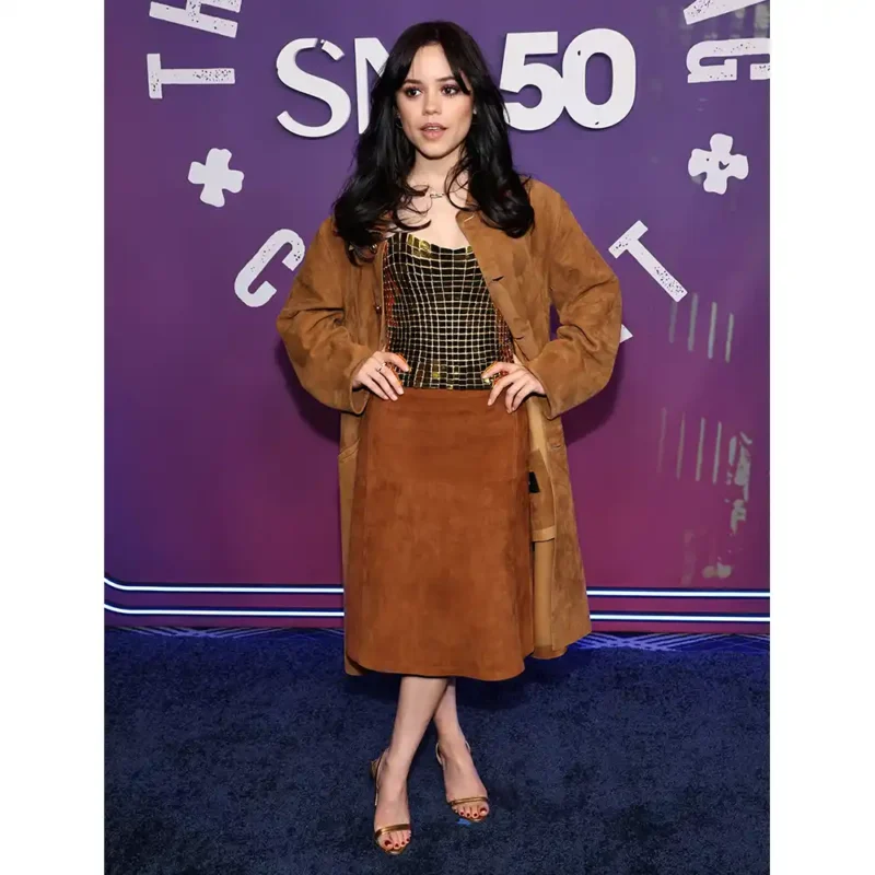 Jenna Ortega Homecoming Coat