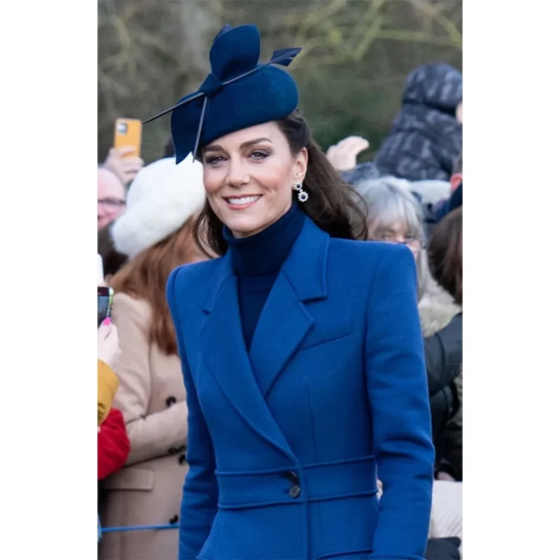 Kate Middleton Christmas Day Service Coat