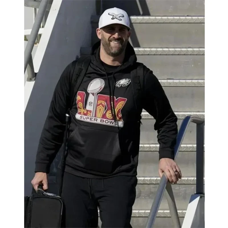 Nick Sirianni Super Bowl LIX Arrivals Hoodie