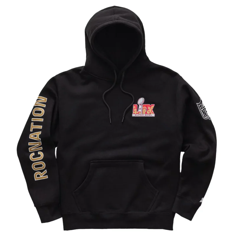 Roc Nation Black Super Bowl LIX Hoodie