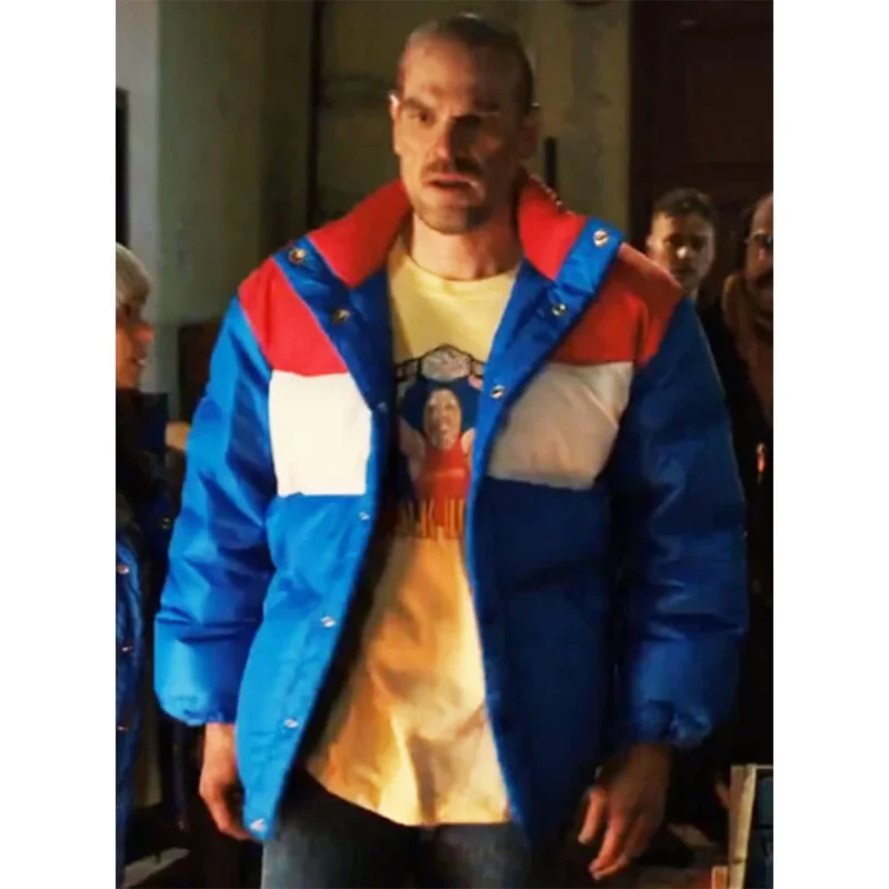 Stranger Things S04 David Harbour Puffer Jacket