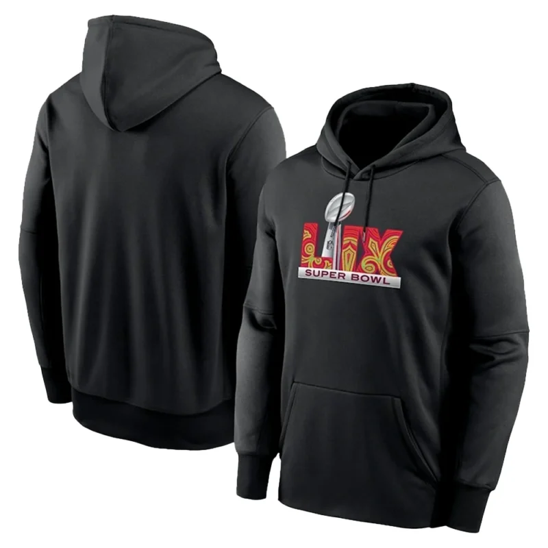Super Bowl LIX Black Hoodie