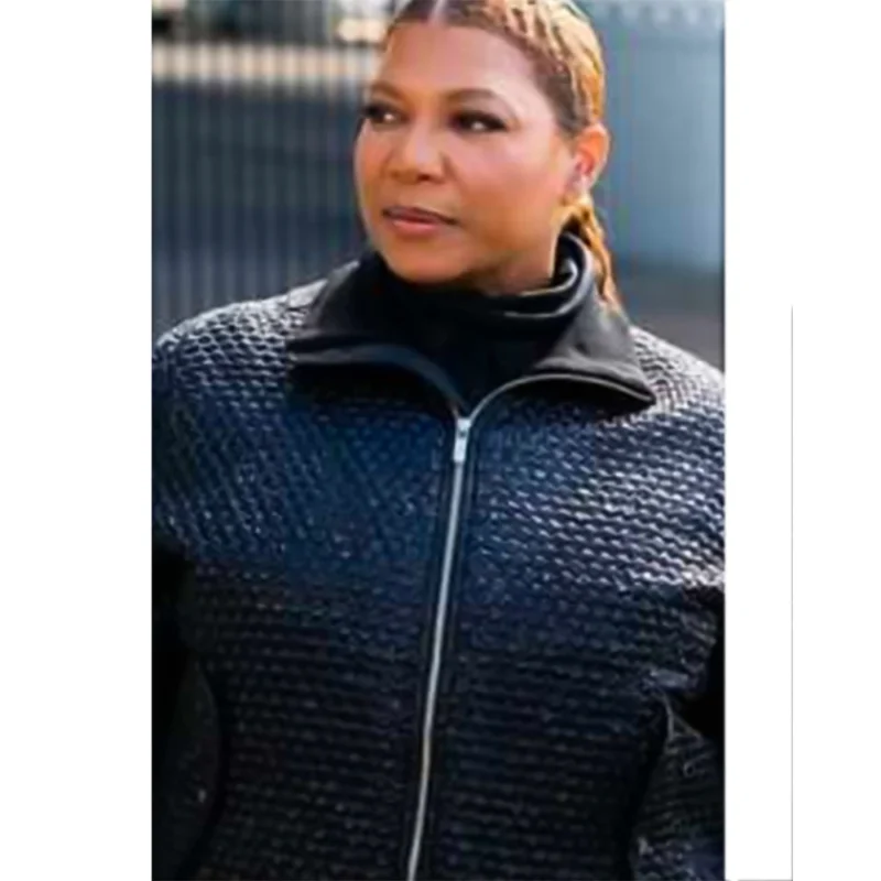 The Equalizer S05 Queen Latifah Black Seatbelt Jacket