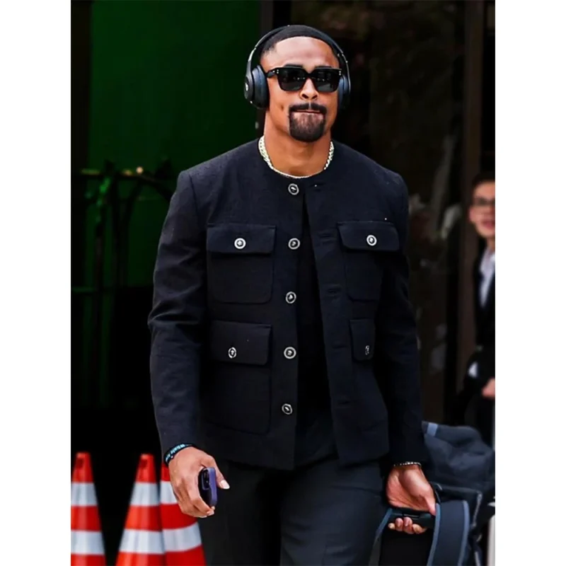 The Today Show Jalen Hurts Black Jacket