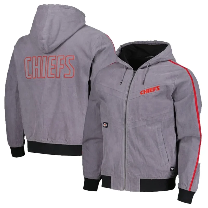 The Wild Collective Kansas City Chiefs Corduroy Hoodie