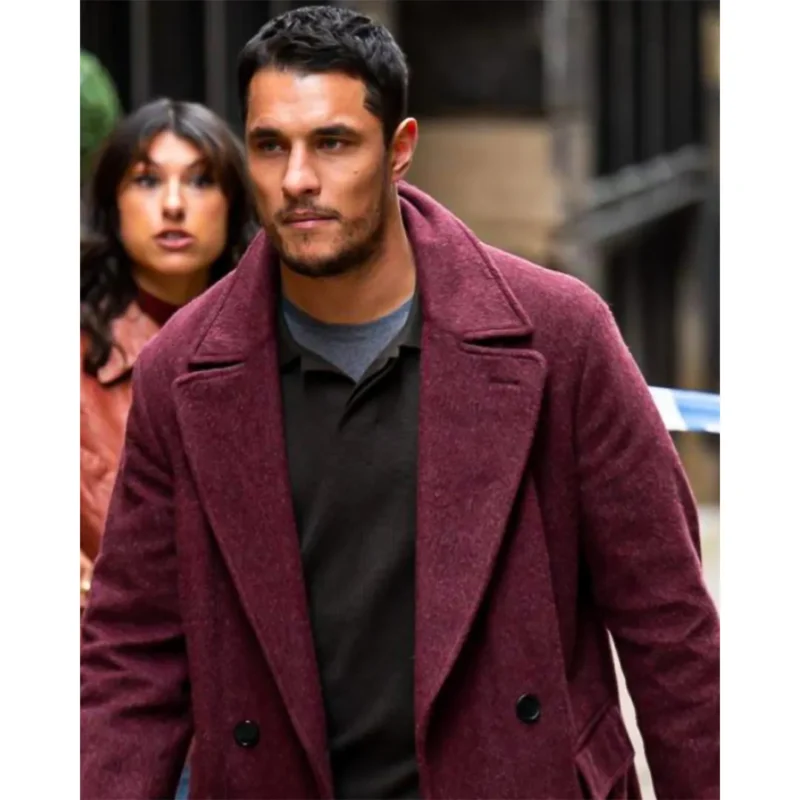 Virdee 2025 Harry Virdee Purple Trench Coat