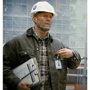 A Working Man 2025 Levon Cade Grey Jacket