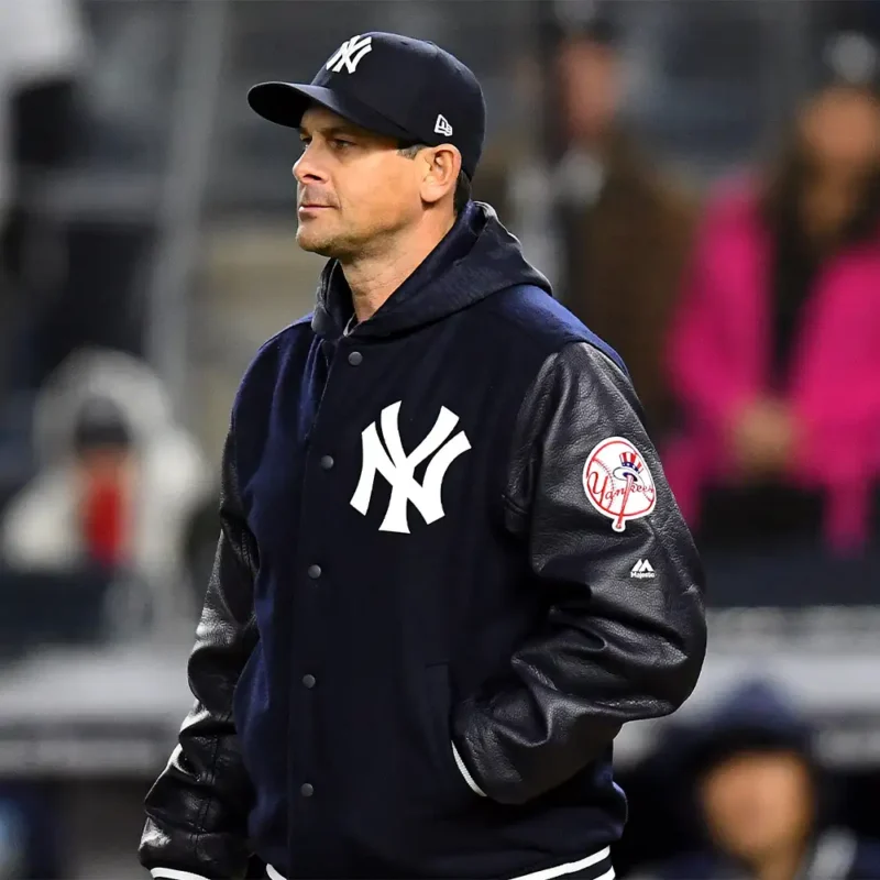 NY Yankees Aaron Boone Varsity Jacket