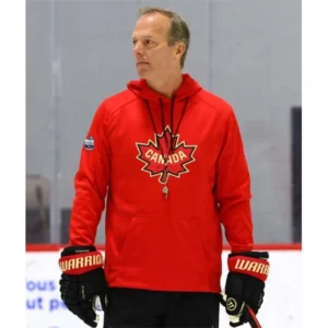 Jon Cooper Canada 2025 Red Hoodie