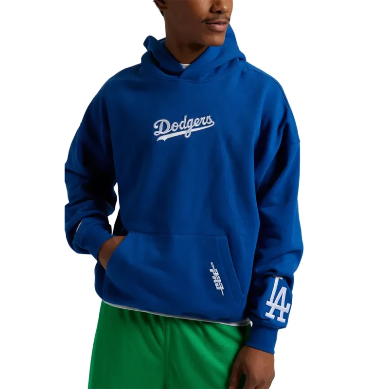 LA Dodgers Wingspan Blue Hoodie