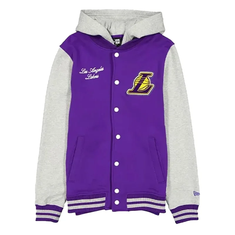 Lakers Los Angeles Throwback Prep Jacket