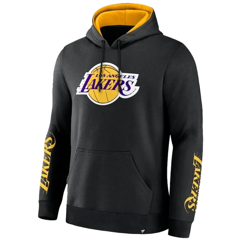 Los Angeles Lakers Black Legacy Guard Hoodie