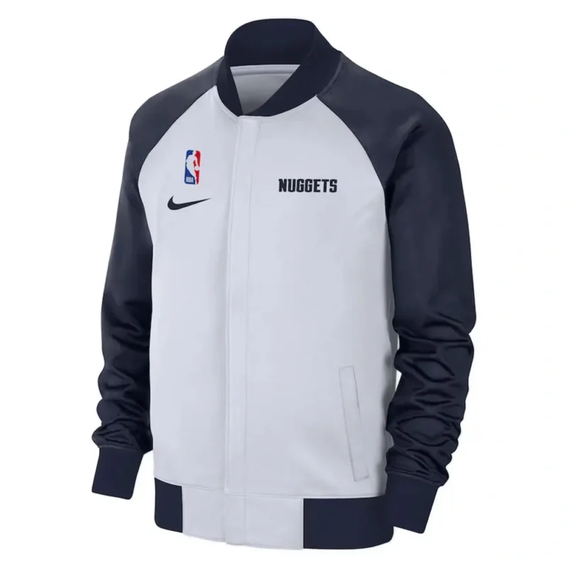 Denver Nuggets White City Edition Jacket
