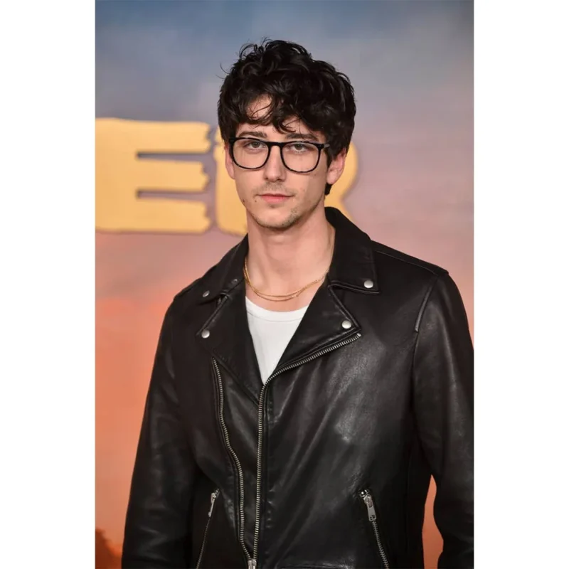 Milo Manheim BuzzFeed Black Leather Jacket