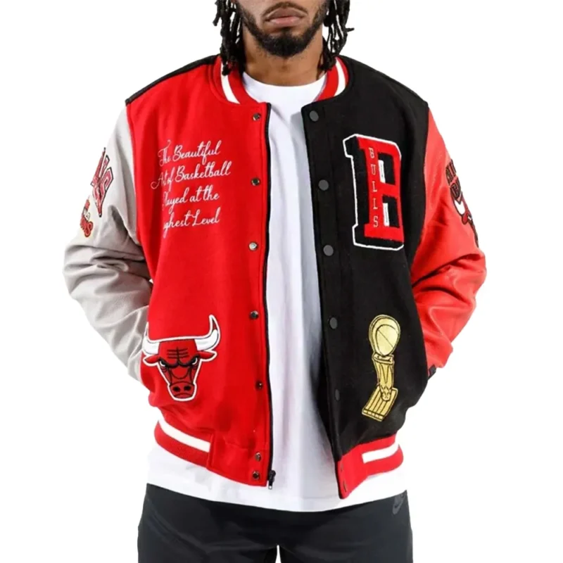 NBA Chicago Bulls Varsity Jacket