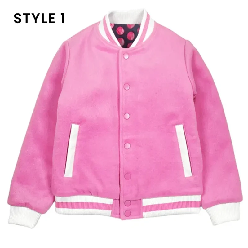 Steven Universe Pink Varsity Jacket