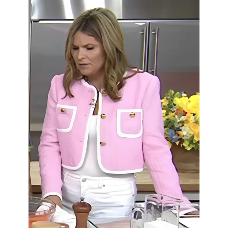 The Today Show Jenna Bush Hager Cropped Tweed Jacket