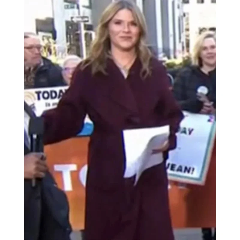 The Today Show Jenna Bush Hager Wrap Coat