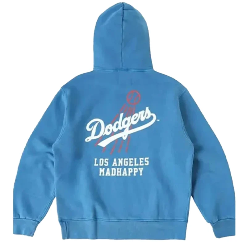 Tokyo Dodgers 2025 Fleece Blue Hoodie
