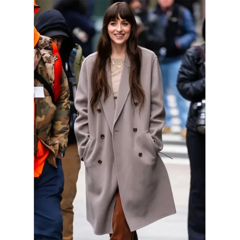 Verity 2025 Dakota Johnson Brown Trench Coat