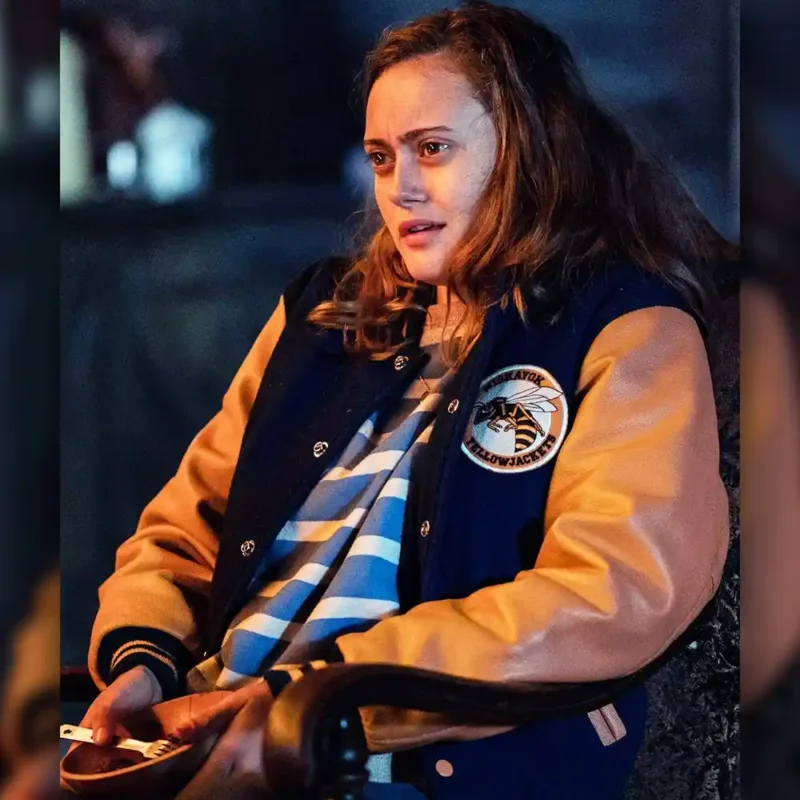 Ella Purnell Yellowjackets Letterman Varsity Jacket