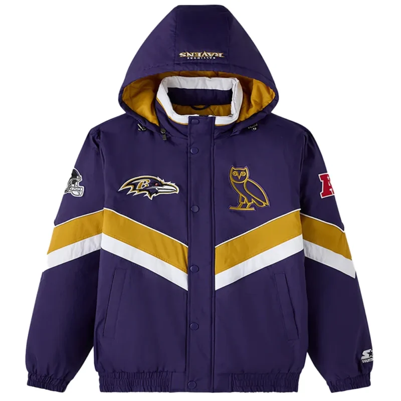Baltimore Ravens OVO Sideline Jacket