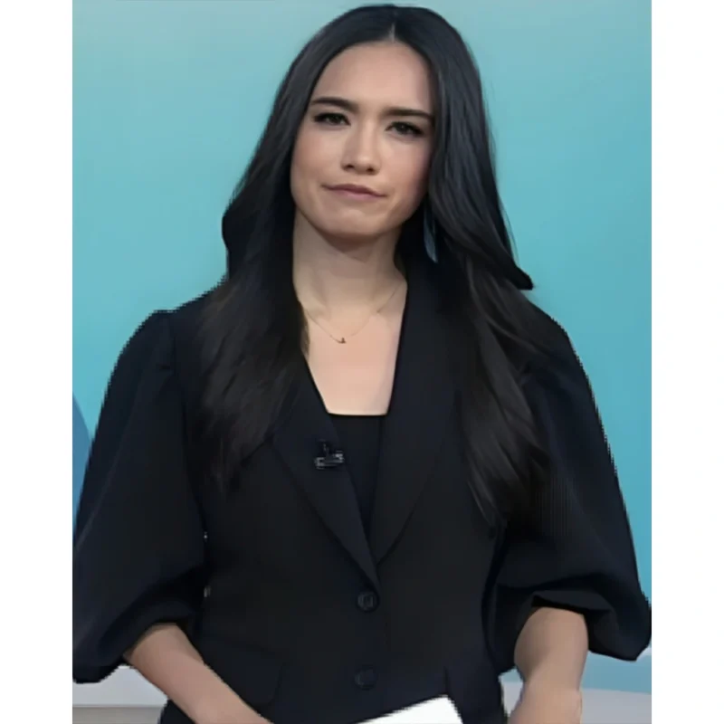 Emilie Ikeda The Today Show Puff Sleeve Blazer