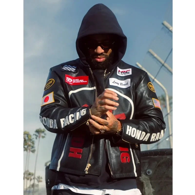 Vanson x Larry Honda x HRC Racing Jacket
