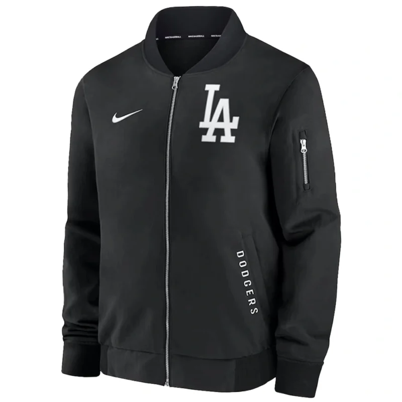 Los Angeles Dodgers Black Dugout Jacket