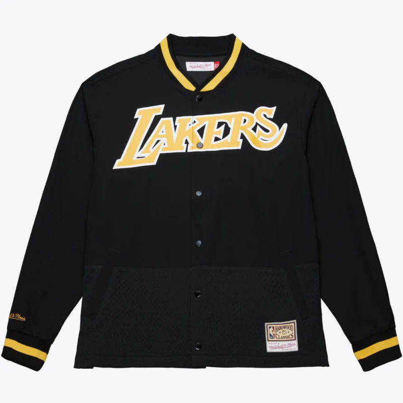 Los Angeles Lakers Mesh Block black Jacket
